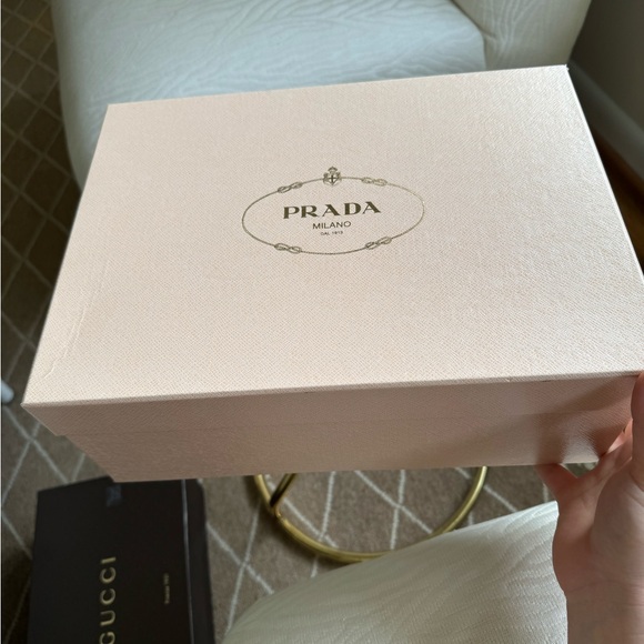 PRADA ARGENTO PLATFORMS SIZE 40 - Picture 9 of 9